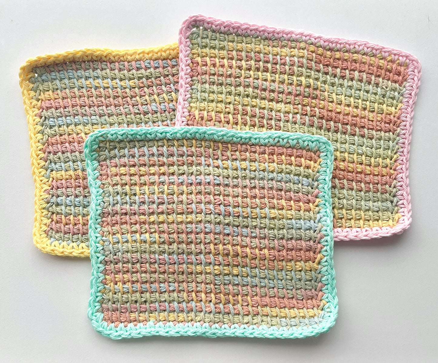 Reusable Crochet Cloth Set  - Small