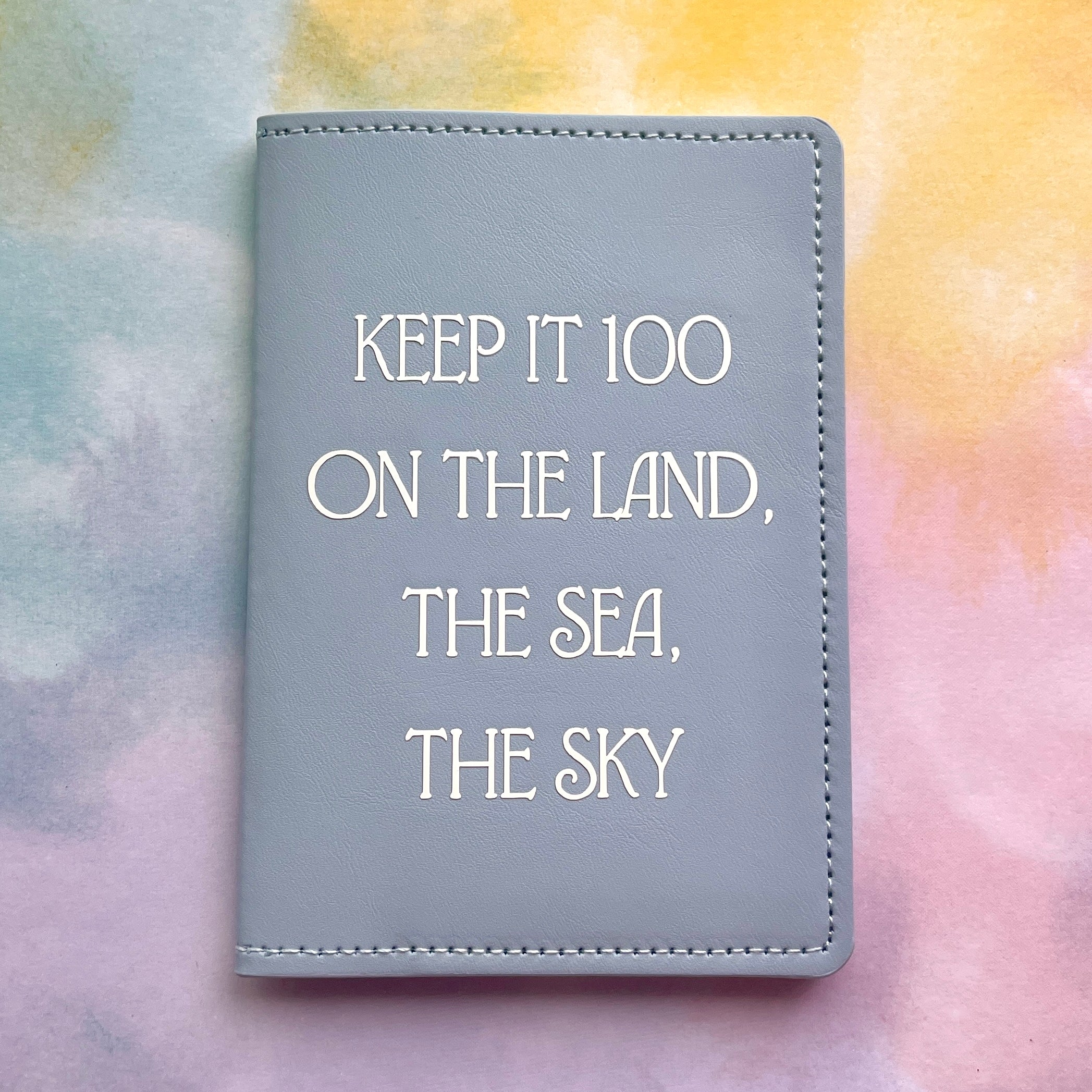 keep it 100 - Passport Cover