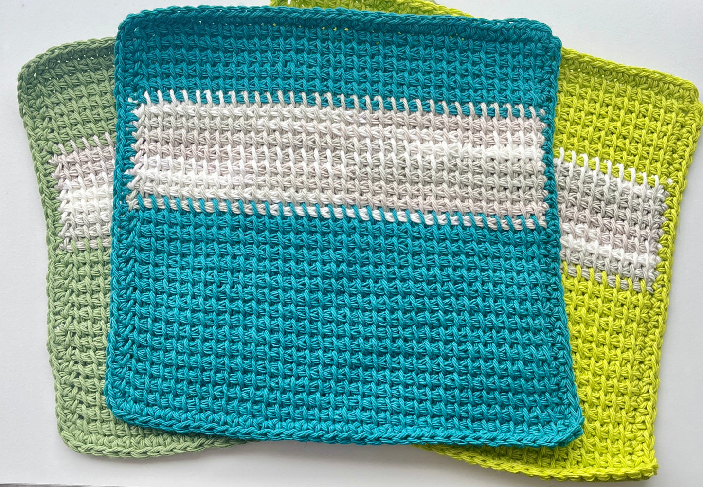 Reusable Crochet Cloth Set - Large