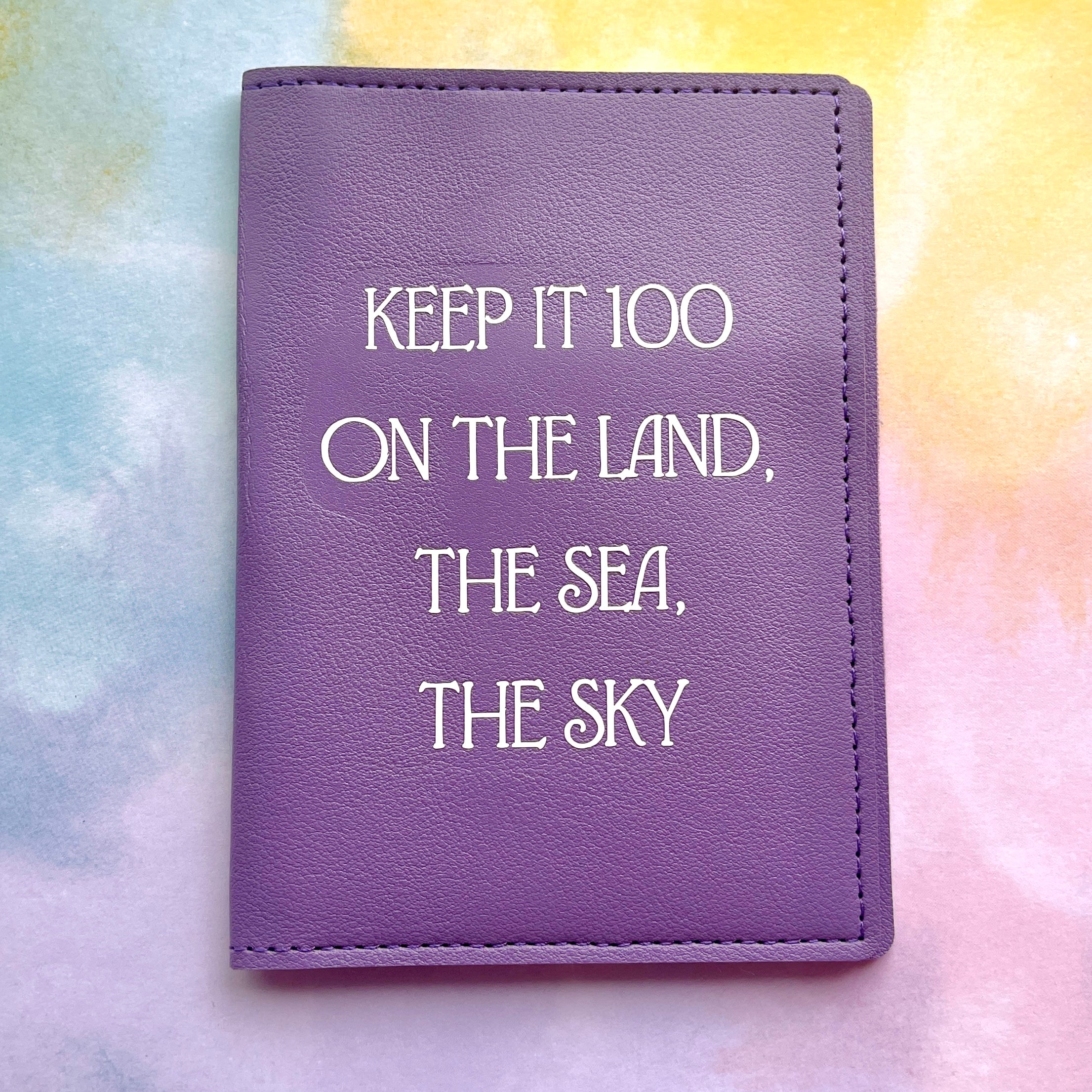 keep it 100 - Passport Cover