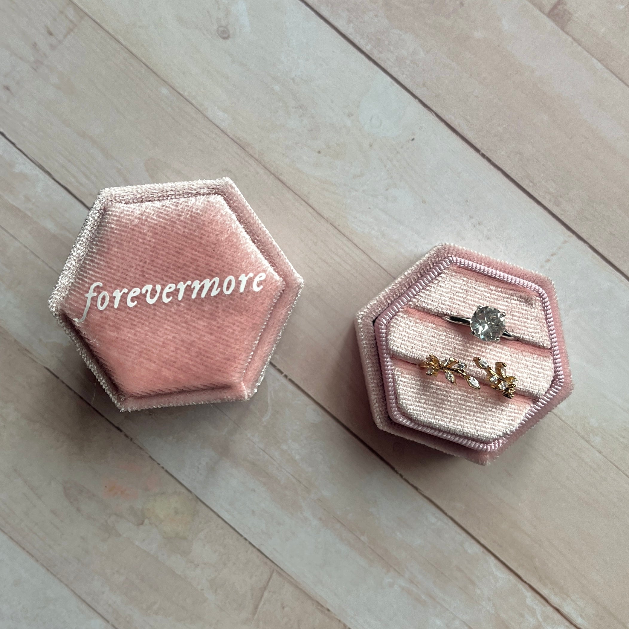 forevermore - two slot ring box
