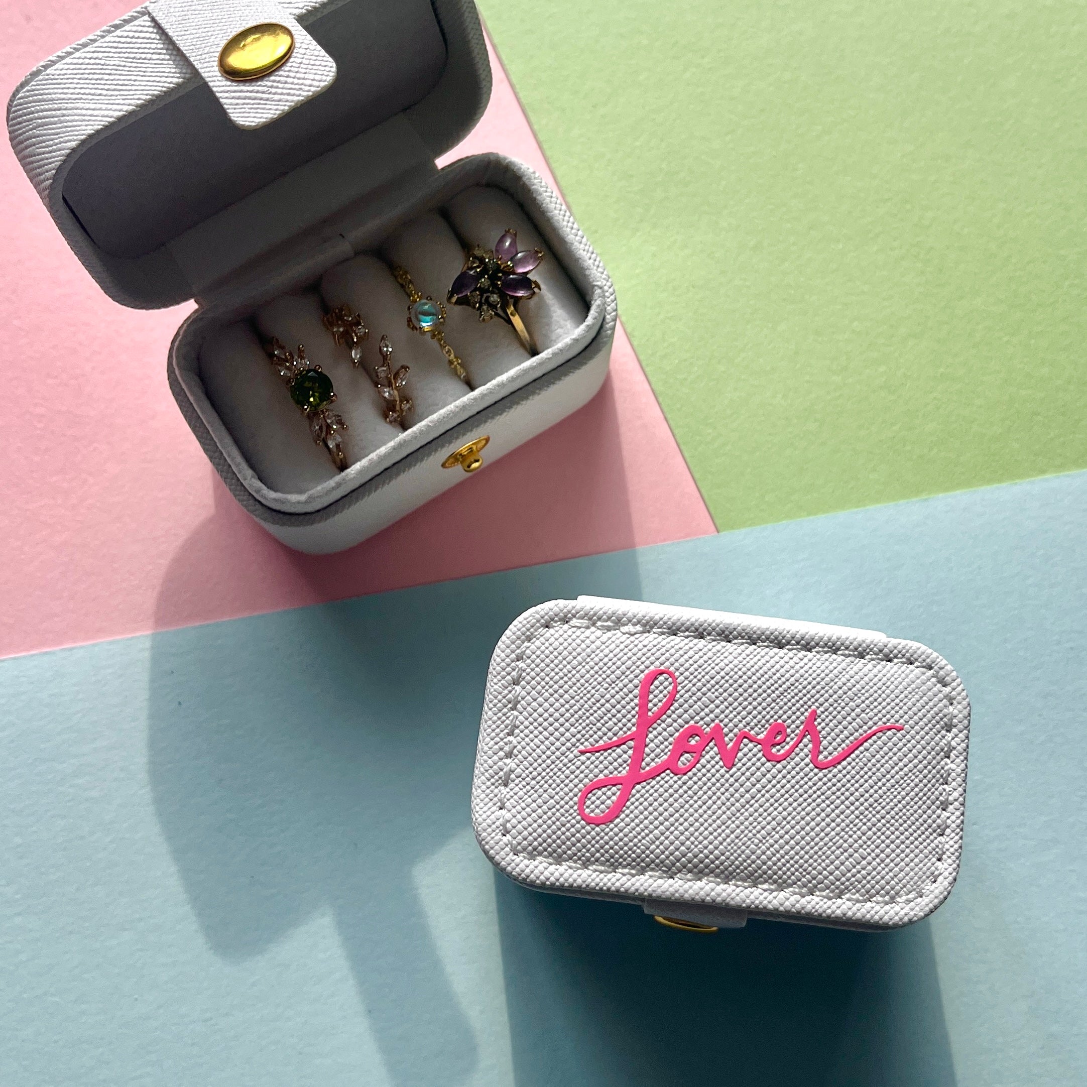 lover - four slot ring box