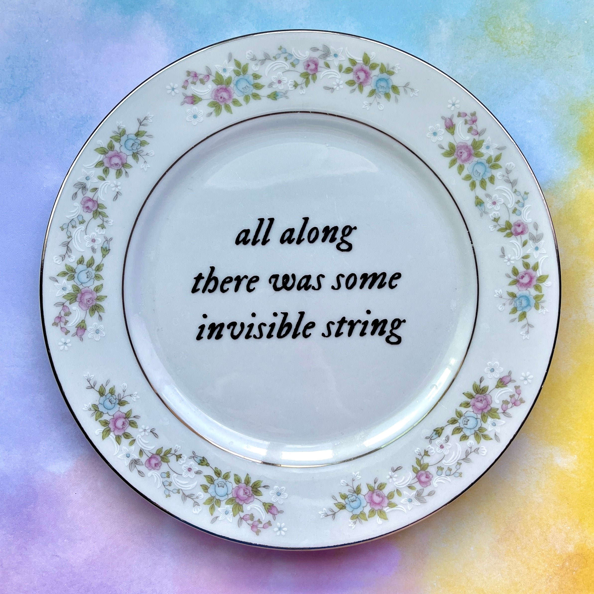 invisible string - jewelry dish
