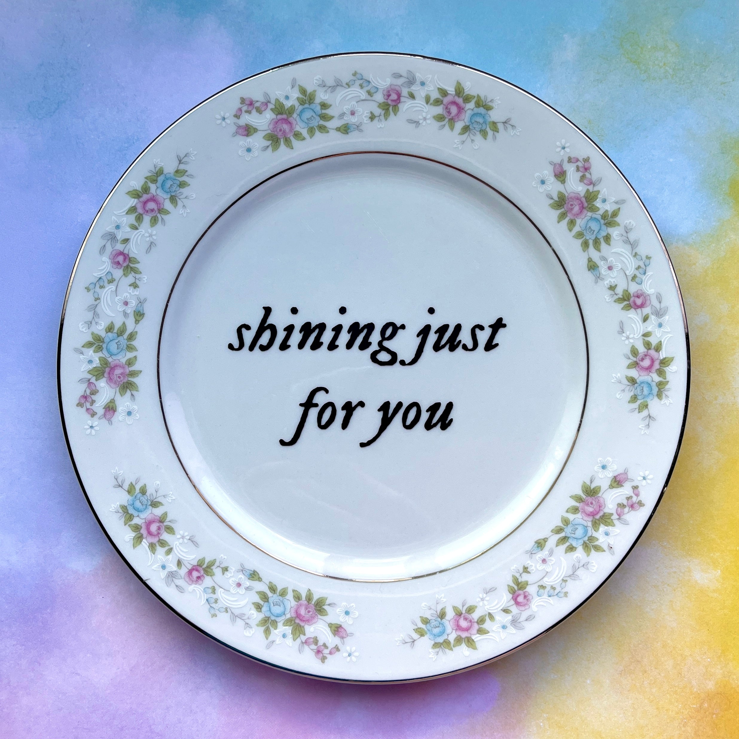 shining just for you - jewelry dish