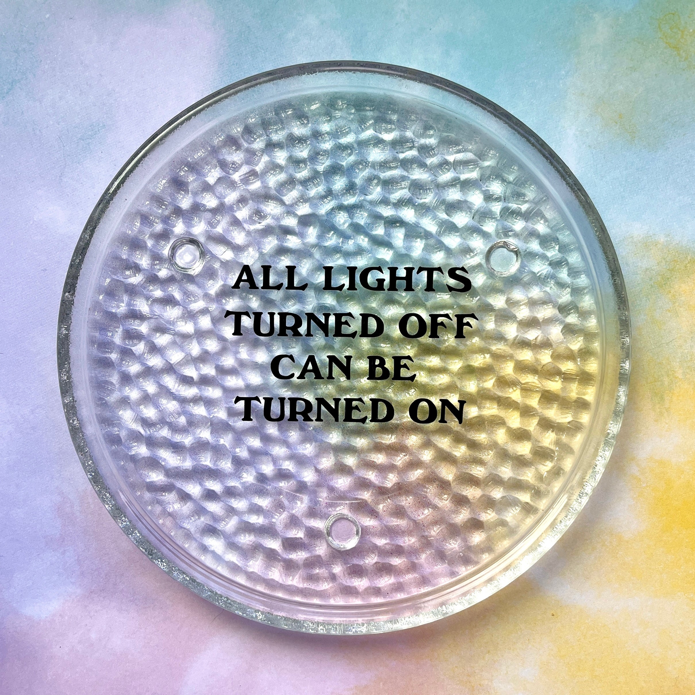 all lights - jewelry dish
