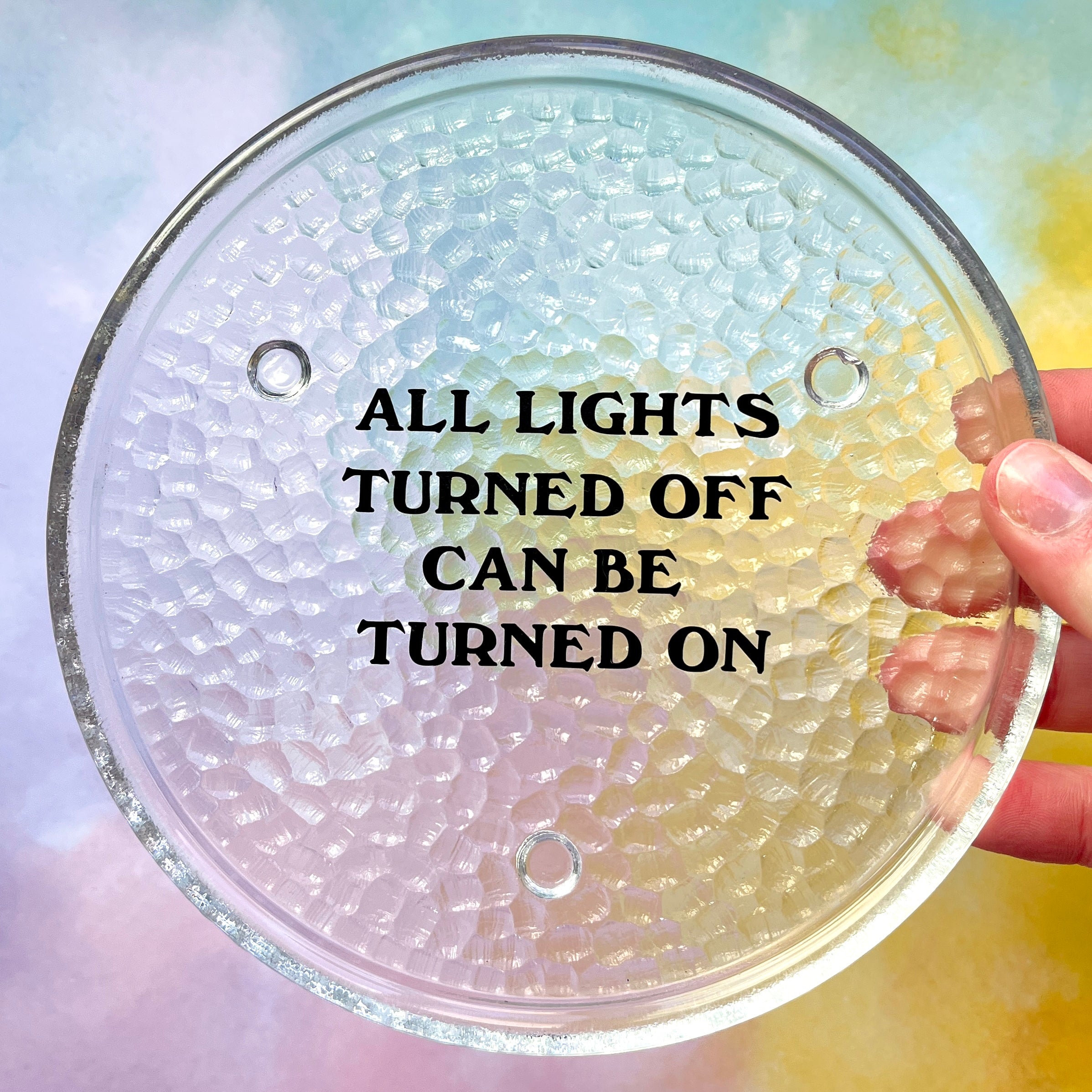 all lights - jewelry dish