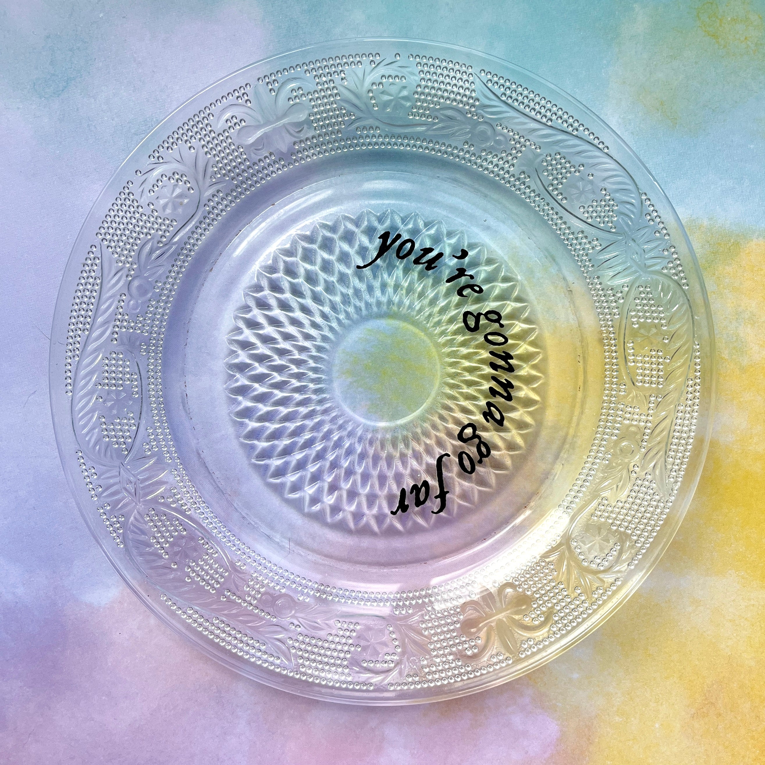 you're gonna go far - jewelry dish