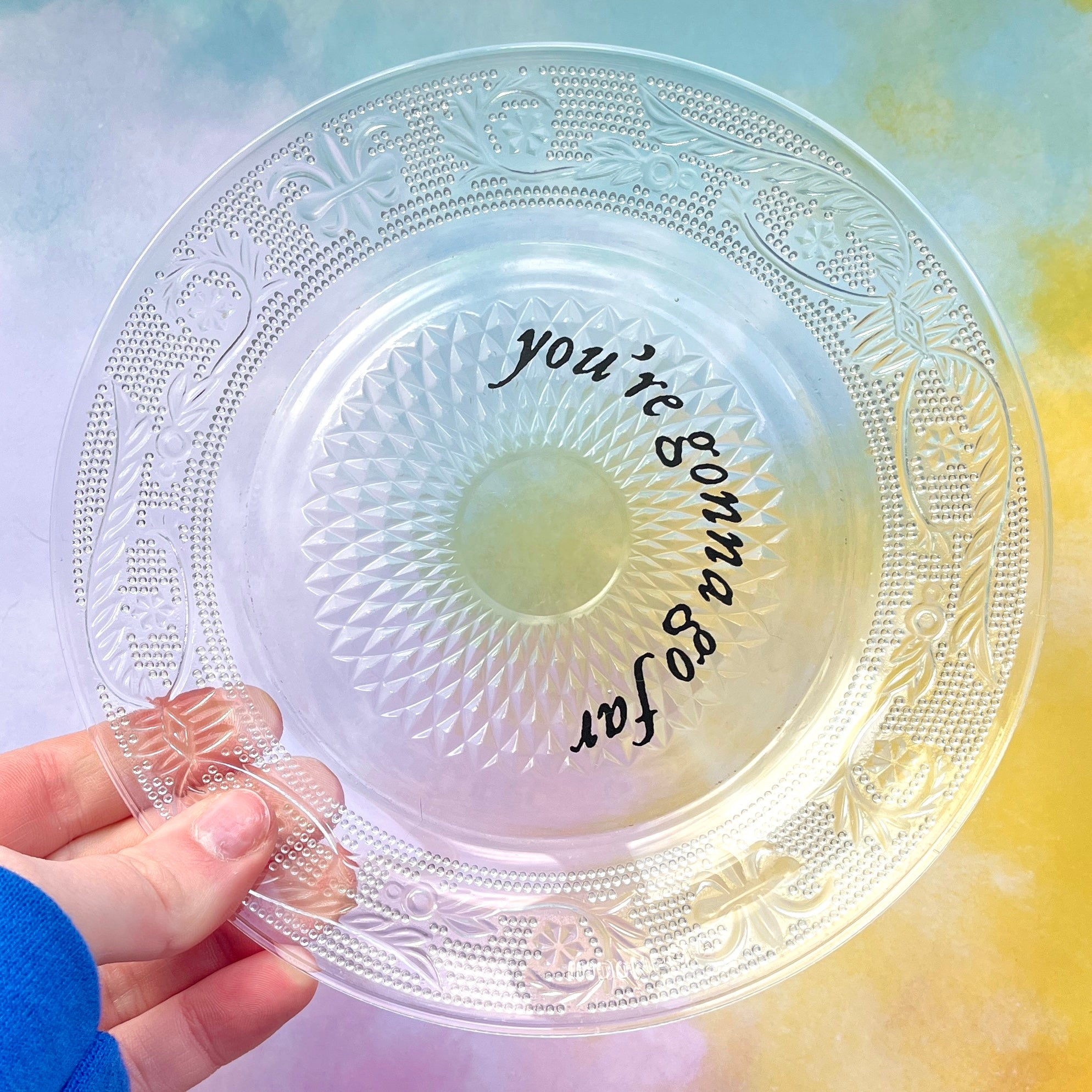 you're gonna go far - jewelry dish